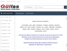 Tablet Screenshot of gullasotomotiv.com.tr